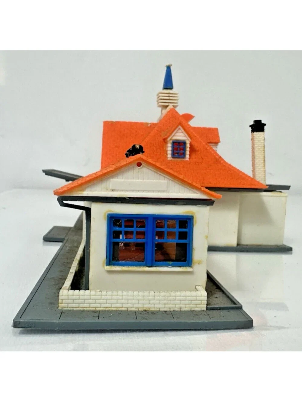 HO Scale Town Main Street Lot 3 Vintage Storefront Buildings Tyco Atlas Walthers
